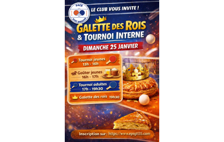 Meilleurs vœux 2026 et galette des rois!